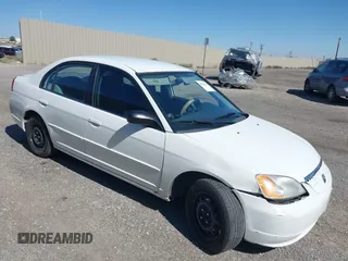 2002 Honda Civic LX with VIN 2HGES16512H540028, listed as a IAAI auction lot 42222307 with 165,601 mi miles and . Bid and sale history available at carsss.com. Image 1.