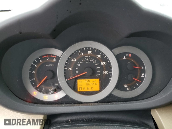 2009 Toyota RAV4 with VIN 2T3BK33V19W012503, listed as a Copart auction lot 44758155 with 160,932 mi miles and Salvage Title. Bid and sale history available at carsss.com. Image 9.