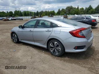 2016 Honda Civic EX-L z VIN 19XFC1F77GE038287, wystawiony jako Copart lot #58937695 z przebiegiem 146 025 mil mil oraz Szkoda całkowita • Salvage title. Historia ofert i sprzedaży dostępna na DreamBid. Obrazek 2.