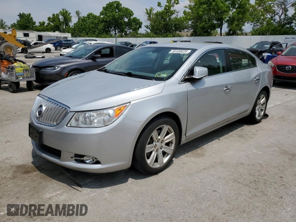 2010 Buick LaCrosse CXL with VIN 1G4GC5EG4AF205811, listed as a Copart auction lot 59100625 with 100,217 mi miles and Salvage title. Bid and sale history available at DreamBid. Image 1.