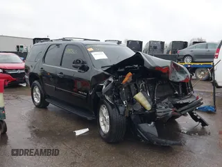 2012 Chevrolet Tahoe LT with VIN 1GNSCBE04CR227932, listed as a IAAI auction lot 38472865 with 167,457 mi miles and . Bid and sale history available at DreamBid. Image 1.
