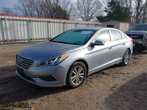 2017 Hyundai Sonata SE with VIN 5NPE24AF8HH491118, listed as a IAAI auction lot 41608850 with 165,249 mi miles. Bid and sale history available at carsss.com. Image 17.