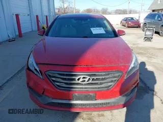 2017 Hyundai Sonata Sport with VIN 5NPE34AF4HH535628, listed as a IAAI auction lot 41721383 with 75,836 mi miles. Bid and sale history available at carsss.com. Image 13.