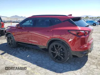 2019 Chevrolet Blazer RS z VIN 3GNKBERS1KS684676, wystawiony jako Copart lot #56251875 z przebiegiem 59 503 mil mil oraz Szkoda całkowita • Salvage title. Historia ofert i sprzedaży dostępna na DreamBid. Obrazek 2.