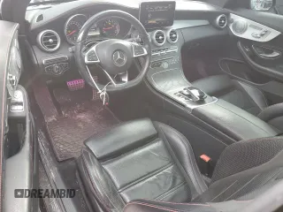 2018 Mercedes-Benz C 43 AMG with VIN WDDWJ6EB2JF658850, listed as a Copart auction lot 45236975 with 106,784 mi miles and Salvage Title. Bid and sale history available at DreamBid. Image 8.