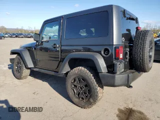 2018 Jeep Wrangler Sport S with VIN 1C4GJWAG6JL896637, listed as a Copart auction lot 53519955 with 62,504 mi miles and Salvage title. Bid and sale history available at DreamBid. Image 2.