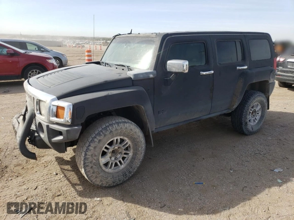 2006 Hummer H3 with VIN 5GTDN136168241481, listed as a Copart auction lot 72968914 with 207,162 mi miles and Salvage Title. Bid and sale history available at carsss.com. Image 1.