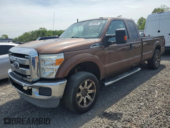 2011 Ford Super Duty F-250 SRW XL with VIN 1FT7X2B61BEC70366, listed as a Copart auction lot 54865295 with 342,458 mi miles and Clean Title. Bid and sale history available at carsss.com. Image 1.
