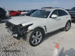 2012 Infiniti FX with VIN JN8BS1MW8CM180207, listed as a Copart auction lot 73530914 with 151,948 mi miles and Salvage Title. Bid and sale history available at DreamBid. Image 1.