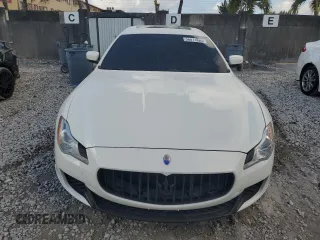 2014 Maserati Quattroporte S Q4 z VIN ZAM56RRA6E1097495, wystawiony jako Copart lot #56011895 z przebiegiem 98 369 mil mil oraz Czysty tytuł • Clean title. Historia ofert i sprzedaży dostępna na DreamBid. Obrazek 5.