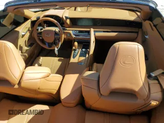 2021 Lexus LC with VIN JTHKPAAY9MA100031, listed as a Copart auction lot 47472385 with 28,233 mi miles and Salvage Title. Bid and sale history available at carsss.com. Image 8.