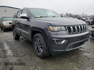 2018 Jeep Grand Cherokee Limited with VIN 1C4RJFBG6JC421979, listed as a Copart auction lot 44827525 with 135,596 mi miles and Salvage Title. Bid and sale history available at DreamBid. Image 4.