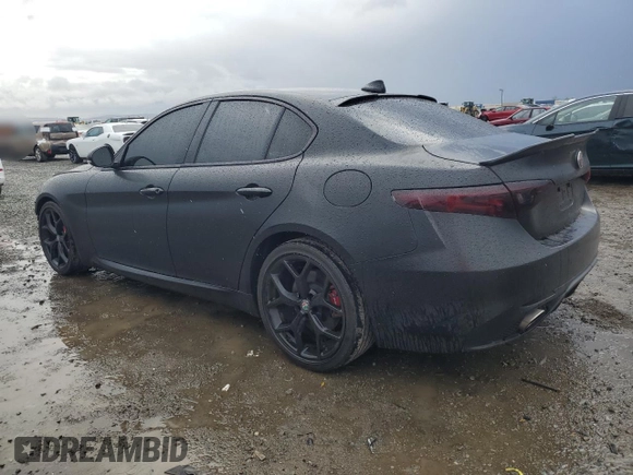 2019 Alfa Romeo Giulia z VIN ZARFAMAN4K7606393, wystawiony jako Copart lot #48740285 z przebiegiem 42 152 mil mil oraz Szkody całkowita. Historia ofert i sprzedaży dostępna na DreamBid. Obrazek 2.