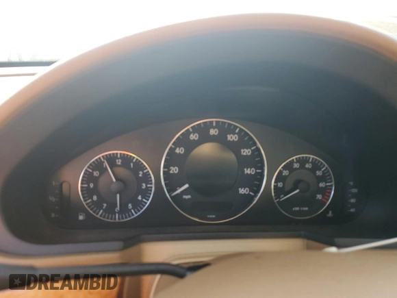 2009 Mercedes-Benz E 350 with VIN WDBUH87X39B380687, listed as a Copart auction lot 60220835 with Not provided miles and Salvage title. Bid and sale history available at DreamBid. Image 9.