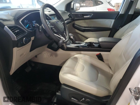 2017 Ford Edge Titanium with VIN 2FMPK4K97HBB68526, listed as a Copart auction lot 52553075 with 37,029 mi miles and Salvage Title. Bid and sale history available at carsss.com. Image 7.