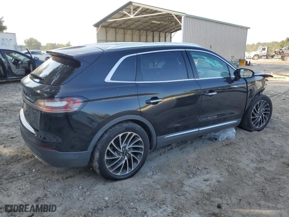 2019 Lincoln Nautilus Reserve with VIN 2LMPJ8L95KBL10912, listed as a Copart auction lot 77166924 with 0 mi miles and Non Repairable. Bid and sale history available at carsss.com. Image 3.