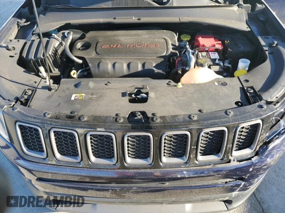 2021 Jeep Compass 80th Anniversary with VIN 3C4NJCEB2MT604012, listed as a Copart auction lot 41590805 with 67,491 mi miles and Non Repairable. Bid and sale history available at carsss.com. Image 13.