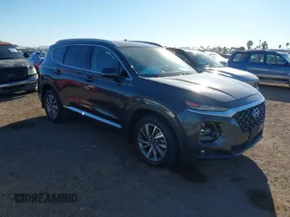 2020 Hyundai Santa Fe SEL w/SULEV with VIN 5NMS33AD7LH184750, listed as a IAAI auction lot 41637769 with 89,166 mi miles. Bid and sale history available at carsss.com. Image 1.