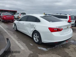 2017 Chevrolet Malibu LS with VIN 1G1ZB5ST6HF141436, listed as a IAAI auction lot 41894113 with 154,521 mi miles and . Bid and sale history available at carsss.com. Image 3.
