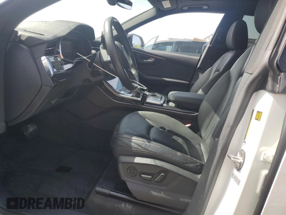 2019 Audi Q8 Premium with VIN WA1AVAF17KD015015, listed as a Copart auction lot 59841555 with 49,977 mi miles and Non repairable. Bid and sale history available at DreamBid. Image 7.