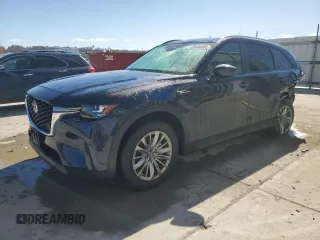 2024 Mazda CX-90 3.3 Turbo Select with VIN JM3KKAHD6R1177621, listed as a Copart auction lot 47245285 with 5,365 mi miles and Salvage Title. Bid and sale history available at carsss.com. Image 1.
