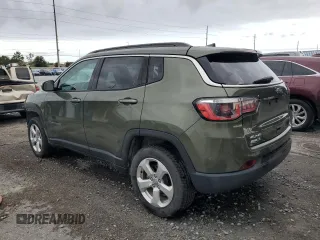2019 Jeep Compass Latitude z VIN 3C4NJDBBXKT813862, wystawiony jako Copart lot #58957685 z przebiegiem 68 802 mil mil oraz Szkoda całkowita • Salvage title. Historia ofert i sprzedaży dostępna na DreamBid. Obrazek 2.