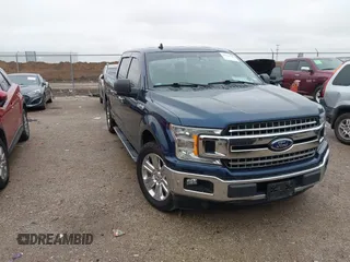 2020 Ford F-150 XL with VIN 1FTEW1CP9LKD49119, listed as a IAAI auction lot 41554139 with 117,592 mi miles. Bid and sale history available at carsss.com. Image 1.