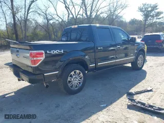 2014 Ford F-150 XL with VIN 1FTFW1ET9EFB24628, listed as a IAAI auction lot 41681433 with 84,738 mi miles. Bid and sale history available at carsss.com. Image 4.