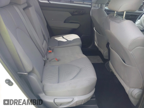 2021 Toyota Highlander L with VIN 5TDZZRAH7MS516123, listed as a IAAI auction lot 42010742 with 63,299 mi miles and . Bid and sale history available at DreamBid. Image 8.