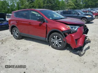 2018 Toyota RAV4 LE z VIN JTMBFREV5JD256595, wystawiony jako Copart lot #58344885 z przebiegiem 83 953 mil mil oraz Szkoda całkowita • Salvage title. Historia ofert i sprzedaży dostępna na DreamBid. Obrazek 4.