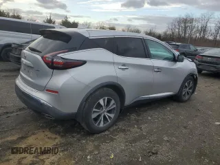 2020 Nissan Murano S with VIN 5N1AZ2AS2LN163659, listed as a Copart auction lot 86997864 with 70,631 mi miles and Salvage Title. Bid and sale history available at DreamBid. Image 3.