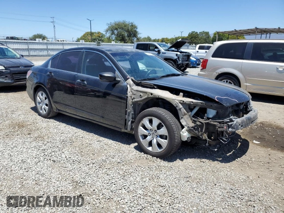 2010 Honda Accord EX with VIN 1HGCP2F72AA010356, listed as a Copart auction lot 62954745 with 404,084 mi miles and Salvage title. Bid and sale history available at DreamBid. Image 4.