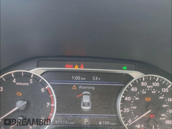 2019 Nissan Altima SR with VIN 1N4AL4CV2KC228860, listed as a Copart auction lot 52771915 with 91,573 mi miles and Clean Title. Bid and sale history available at carsss.com. Image 8.