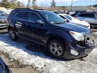 2016 Chevrolet Equinox LT with VIN 2GNALCEK7G6125450, listed as a Copart auction lot 46211355 with 152,895 mi miles and Salvage Title. Bid and sale history available at DreamBid. Image 4.