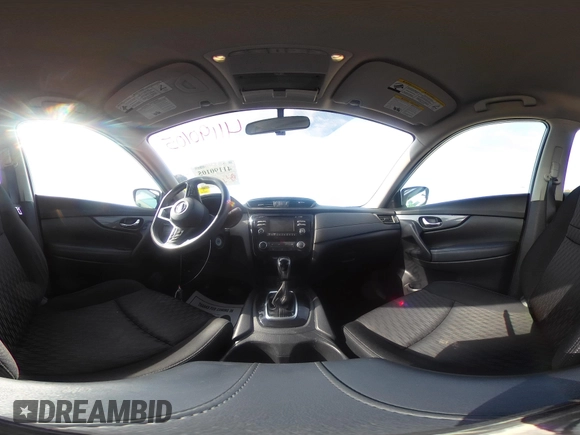 2017 Nissan Rogue S with VIN KNMAT2MT1HP593592, listed as a IAAI auction lot 41190105 with 85,442 mi miles and . Bid and sale history available at DreamBid. Image 18.