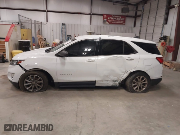 2019 Chevrolet Equinox LS with VIN 2GNAXHEV9K6196119, listed as a IAAI auction lot 41238157 with 83,412 mi miles and . Bid and sale history available at DreamBid. Image 14.