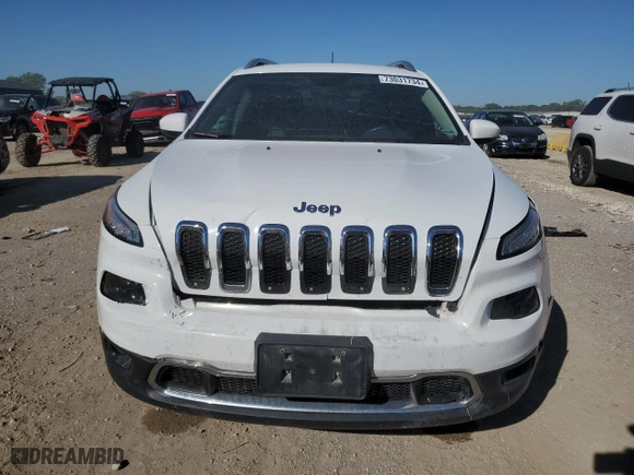 2016 Jeep Cherokee Limited with VIN 1C4PJMDS5GW187192, listed as a Copart auction lot 73031734 with 138,721 mi miles and Salvage Title. Bid and sale history available at carsss.com. Image 5.