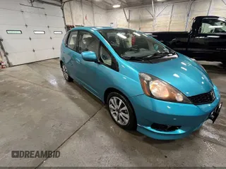 2013 Honda Fit Sport with VIN JHMGE8H58DC044846, listed as a IAAI auction lot 42201605 with 198,546 mi miles. Bid and sale history available at carsss.com. Image 1.