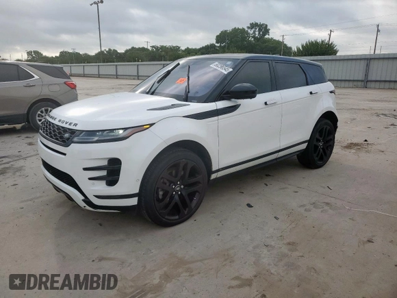 2020 Land Rover Range Rover Evoque R-Dynamic HSE with VIN SALZM2GX8LH069561, listed as a Copart auction lot 60296545 with 15,044 mi miles and Salvage title. Bid and sale history available at DreamBid. Image 1.