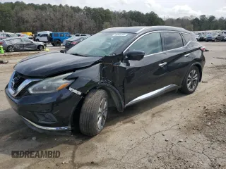 2018 Nissan Murano S with VIN 5N1AZ2MG9JN105391, listed as a Copart auction lot 49255145 with 162,764 mi miles and Clean Title. Bid and sale history available at carsss.com. Image 1.