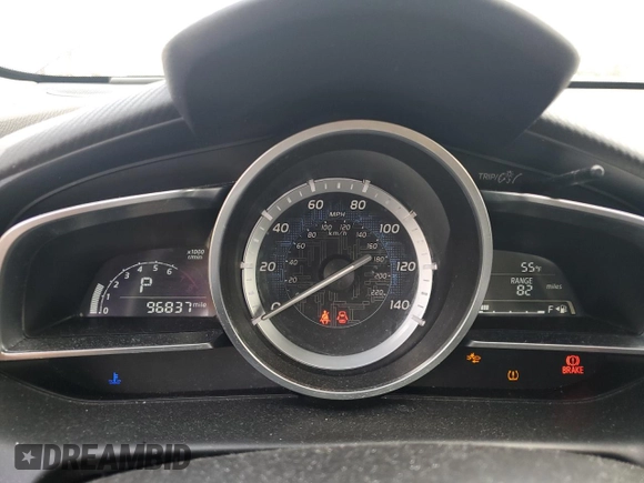 2018 Toyota Yaris with VIN 3MYDLBYV2JY322135, listed as a Copart auction lot 46371135 with 96,837 mi miles and Salvage Title. Bid and sale history available at DreamBid. Image 9.