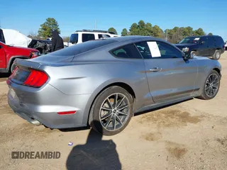 2022 Ford Mustang EcoBoost with VIN 1FA6P8TH6N5140060, listed as a IAAI auction lot 41265911 with 32,532 mi miles. Bid and sale history available at carsss.com. Image 4.