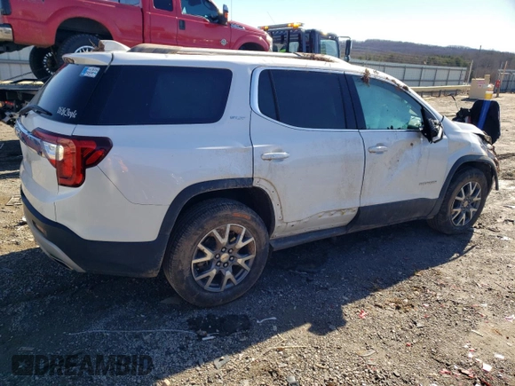 2022 GMC Acadia SLT z VIN 1GKKNML49NZ181042, wystawiony jako Copart lot #44181015 z przebiegiem 54 972 mil mil oraz Szkoda całkowita • Salvage title. Historia ofert i sprzedaży dostępna na DreamBid. Obrazek 3.