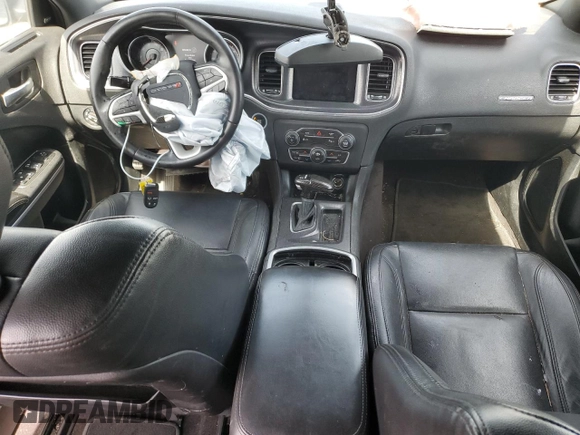 2018 Dodge Charger SXT Plus with VIN 2C3CDXHG2JH329120, listed as a Copart auction lot 49746455 with 106,182 mi miles and Salvage Title. Bid and sale history available at carsss.com. Image 8.