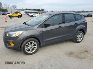 2017 Ford Escape S with VIN 1FMCU0F72HUE20557, listed as a Copart auction lot 48580395 with 103,612 mi miles and Salvage Title. Bid and sale history available at carsss.com. Image 1.