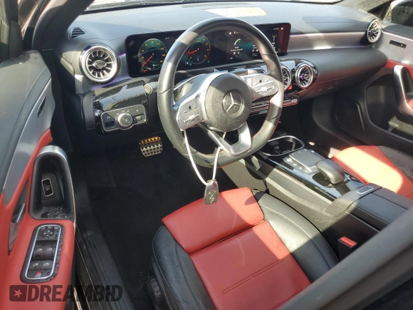 2022 Mercedes-Benz A 220 with VIN W1K3G4EB3NJ357626, listed as a Copart auction lot 42387845 with 32,358 mi miles and Salvage Title. Bid and sale history available at DreamBid. Image 8.