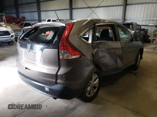 2013 Honda CR-V EX-L with VIN 5J6RM3H79DL019210, listed as a Copart auction lot 44719135 with 105,322 mi miles and Salvage Title. Bid and sale history available at DreamBid. Image 3.