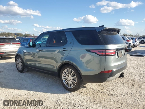 2017 Land Rover Discovery HSE Luxury with VIN SALRHBBV1HA040526, listed as a Copart auction lot 75683824 with 55,666 mi miles and Non Repairable. Bid and sale history available at carsss.com. Image 2.