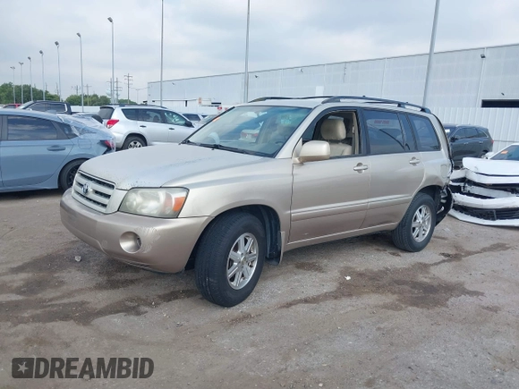 2006 Toyota Highlander z VIN JTEGP21A560125805, wystawiony jako IAAI lot #40142399 z przebiegiem 127 578 mil mil oraz . Historia ofert i sprzedaży dostępna na DreamBid. Obrazek 2.