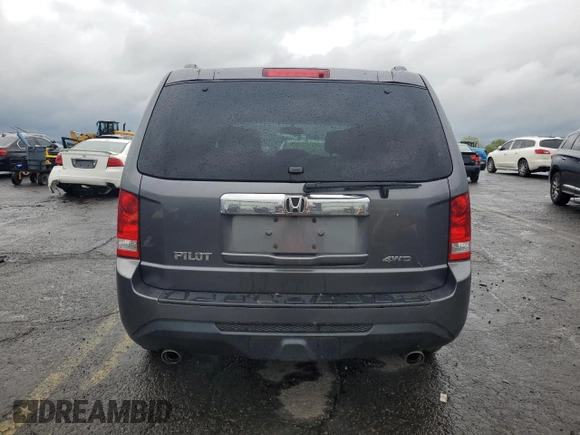 2012 Honda Pilot EX-L with VIN 5FNYF4H50CB066613, listed as a Copart auction lot 56626305 with 196,841 mi miles and Salvage title. Bid and sale history available at DreamBid. Image 6.
